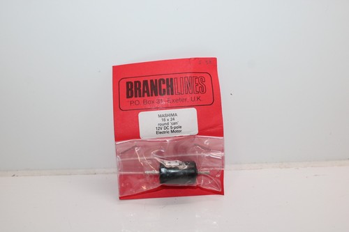 Motor Loco Mashima 1426 Flat Can 12V DC 5 polos sin abrir - 4 mm OO/EM/P4 | Condition: Used