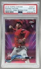 42924612 Shohei Ohtani 2018 Topps Chrome Update #HMT1 Pink Refractor RC PSA 10