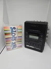 Working Sony Walkman Cassette WM-F2081 Black Vintage