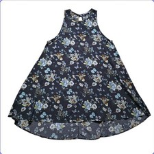Goldspark Dress Women Size Small Floral Shift Romantic Lovecore Sleeveless Tunic