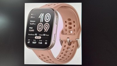 SW-0313 Amazfit Bip 6 BLUSH / PINK Smart Watch 46mm 1.97  AMOLED Display B-WARE