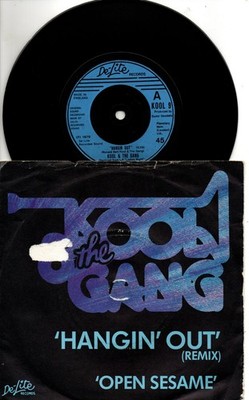 Kool & The Gang:Hangin' out/Open Sesame:UK De-Lite:1979