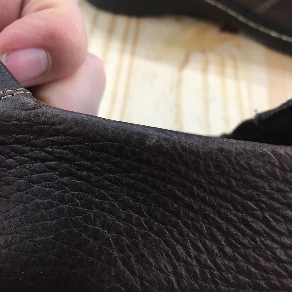 Clarks Shoes Womens 7 M Cora Harbor Loafer Black Leather Slip On Casual 26168450 - Image 4 of 4