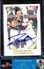 2014 Bowman Draft *Grayson Greiner **Card #DP99** AUTO (RC)