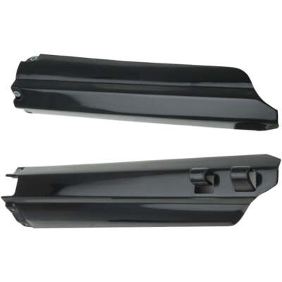 Acerbis 2114990001 Lower Fork Cover Set Black Fits Yamaha YZ125 YZ250 1996-2004