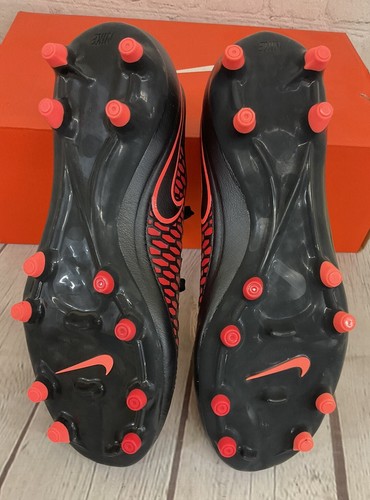 Nike Magista Orden FG Women's Soccer Cleats Black Bright Mango Action Red US 7 - Picture 10 of 13