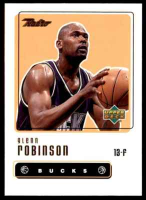 1999-00 Upper Deck Retro Glenn Robinson Milwaukee Bucks #20 | eBay