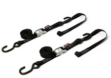 Powertye 1in. Soft-Tye Tie-Downs Black 23622