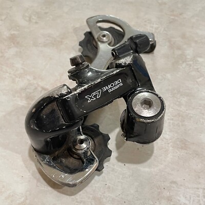 Dérailleur Arrière Vintage Shimano Deore LX RD-M567 - Cage Longue 8 Vitesses VTT