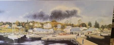 Essex New York, "Fall Sonata" Giclee On Canvas,  46/100, Sgn Decary 98 Reduce