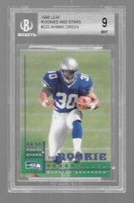 1998 Leaf Rookies & Stars Ahman Green Seattle Seahawks #220 BGS 9