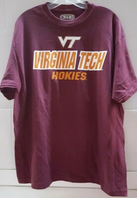 Virginia Tech Hokies NCAA Maroon Team Logo T-Shirt, Medium