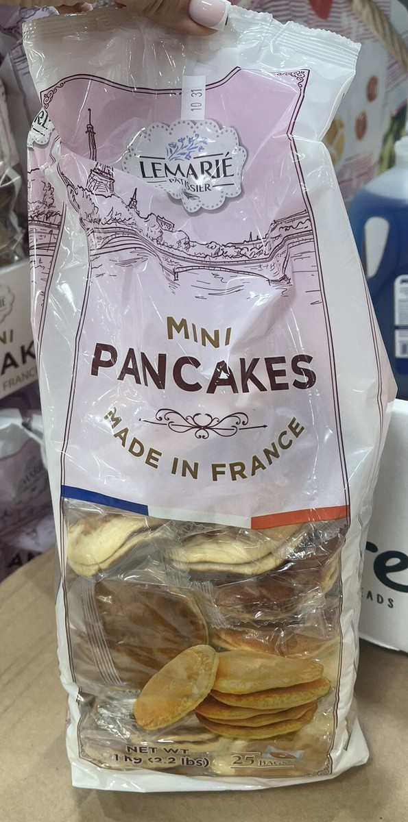 🔥 Lemarie Patissier Mini Pancakes Made in France 25 Ct