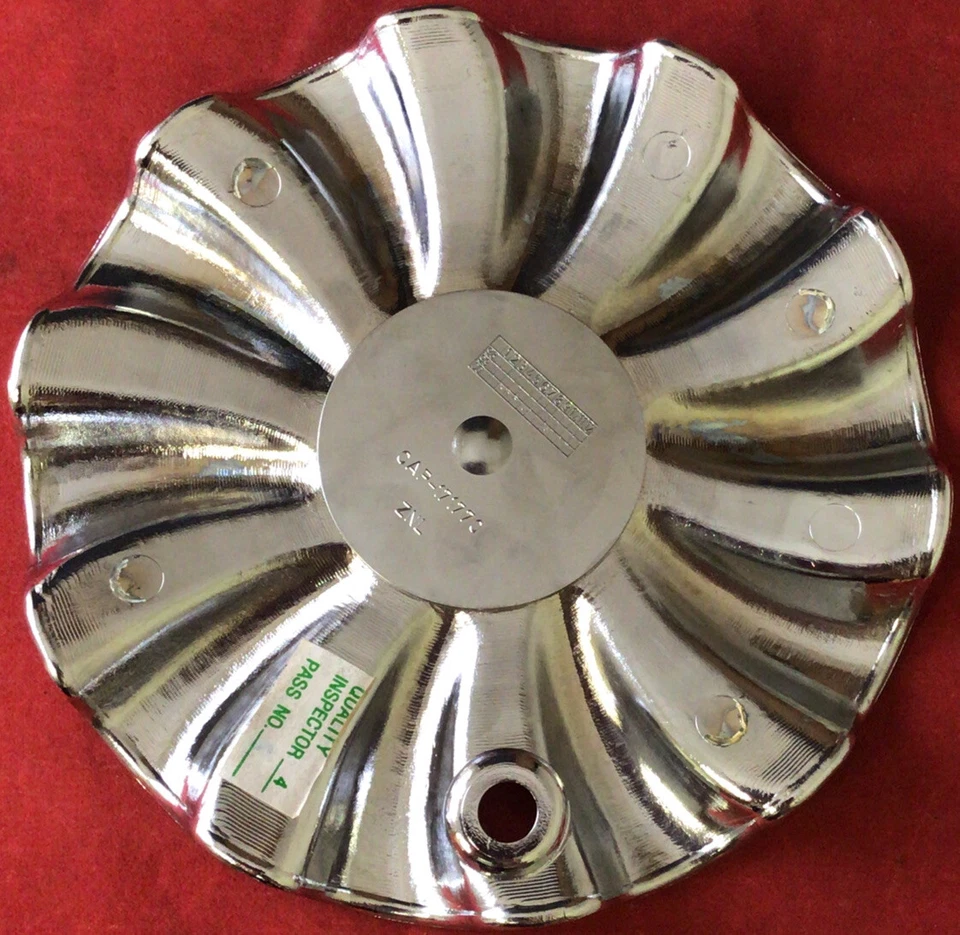 Tapa central cromada ruedas personalizadas CAP-171770 9702 UN USADO Foto 4 de 4