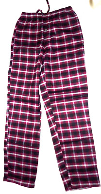 Ecko Unltd. Flannel Pajama Pants Mens SIZE S  Red   Plaid 100% Cotton