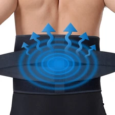 Ice Pack for Lower Back Pain Relief - Hot Cold Back Brace - for Lumbar, Waist, A