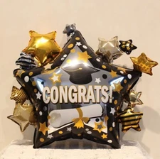 Cool Self Seal Congratulation Foil Balloon Graduation Party Decor Helium/Air