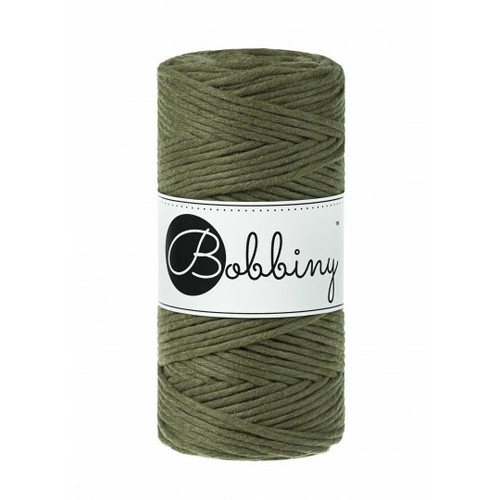 Cuerda de cable bobiny macramé regular de 3 mm algodón de un solo giro 100 m - Imagen 60 de 75