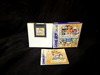 Azure Dreams Nintendo Game Boy Color Complete in Box