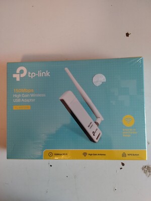 TP-Link TL-WN722N Wi-Fi Wireless USB Adapter High Gain  Sealed NEW