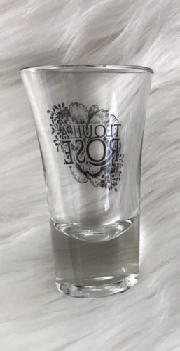 Vintage Tequila Rose Liquor Strawberry Cream Tall Shot Glass Cup Barware  - Picture 4 of 5