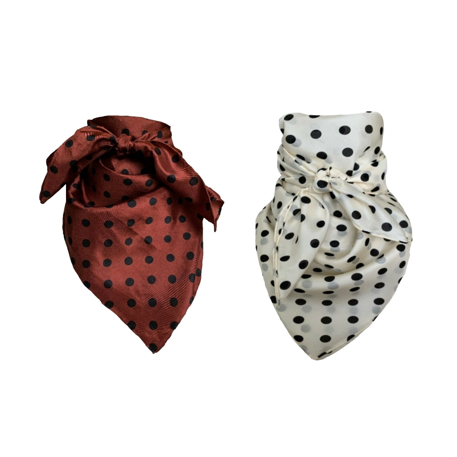 Polka Dot 100% bufandas de seda para hombres