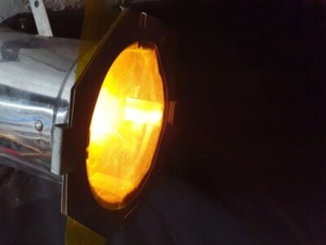 PAR 64 Bühnenscheinwerfer mit E27 Fassungen - LED geeignet - Industrie-Look