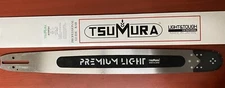24" TsuMura PREMIUM LIGHT WEIGHT Guide Bar 3/8-050-84DL Husky WITH FREE CHAIN!