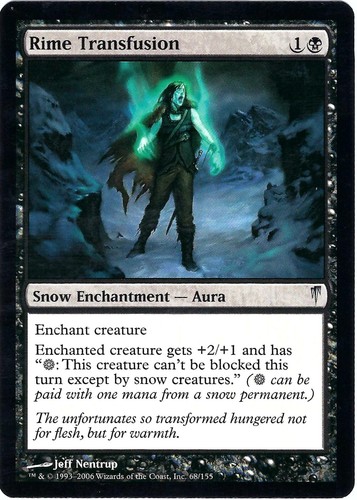(4X) Rime Transfusion Coldsnap Uncommon – MTG Magic the Gathering Card - Picture 5 of 9