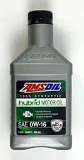 AMSOIL 0W-16 100% Synthetic Hybrid Motor Oil 1 Quart