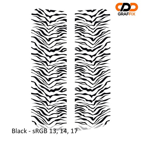 Tiger Side Window Vinyl Decal Set - Fits Jeep Wrangler JKU 2007 - 2018 - Picture 2 of 9