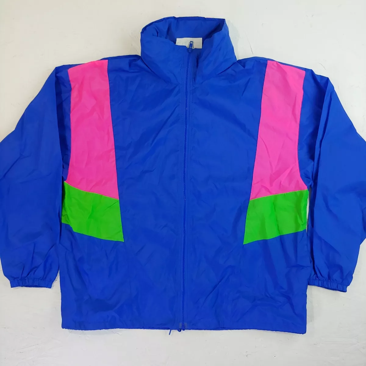 Neon retro windbreaker clearance