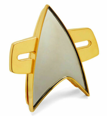 Star Trek Voyager 2'' Full Size Magnetic Chest Cloisonne Metal Pin Cosermart
