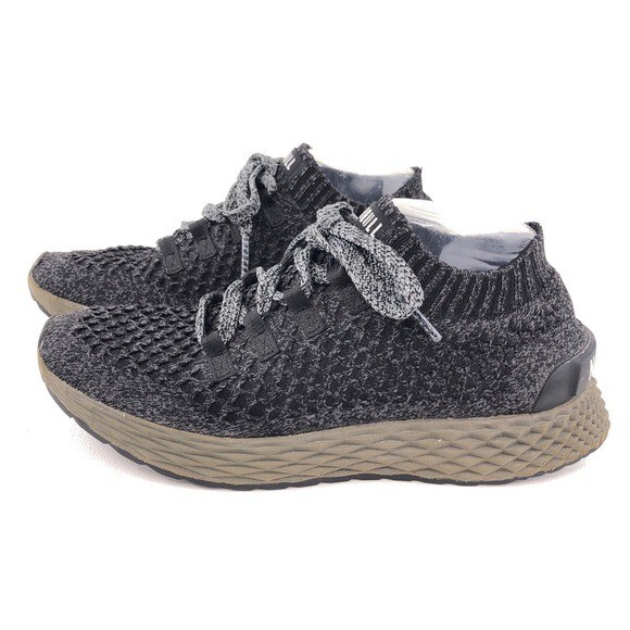 Nobulls Aspire Running Shoes Cool Grey Mens Size 7 NOBULL Aspire Cool Gray Knit Runners Men main image 3