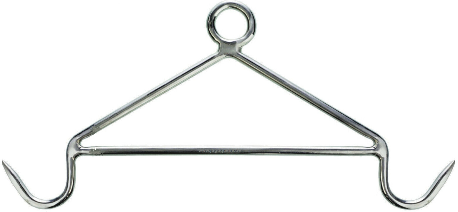 Edelstahl zerwirkhilfe Wildgalgen aufbrechhilfe bergehilfe versorgen zerwirken