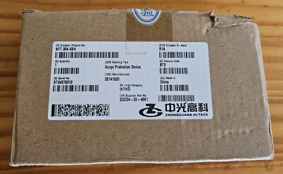 NFT 304 43/4 Surge Protection Device Zhongguang Hi-Tech ZGZD4-20-48K1 NOS VH10 