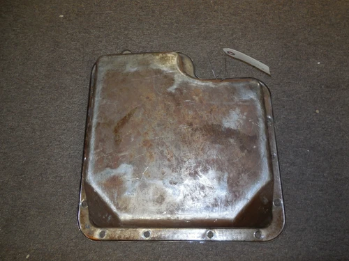 Used Original 1972 Ford Mustang C6 Oil Pan - Picture 2 of 2