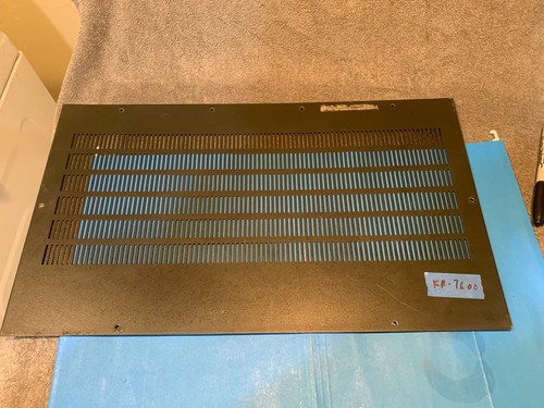 Kenwood KR-7600 Stereo Receiver Parting Out - Top Panel