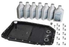 OEM ZF BMW 6HP26 / 6HP28 SERVICE KIT OIL PAN + ZF OIL 7 LITERS + BOLTS+CONNECTOR