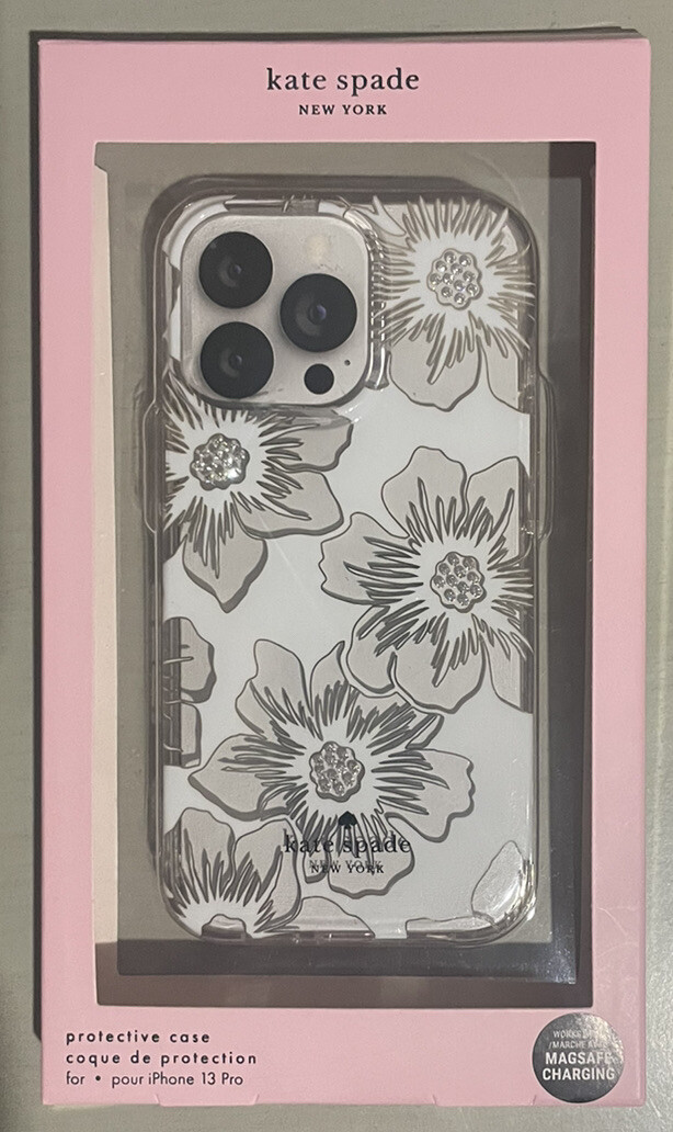 Kate Spade NY Protective Apple iPhone 13 Pro Clear