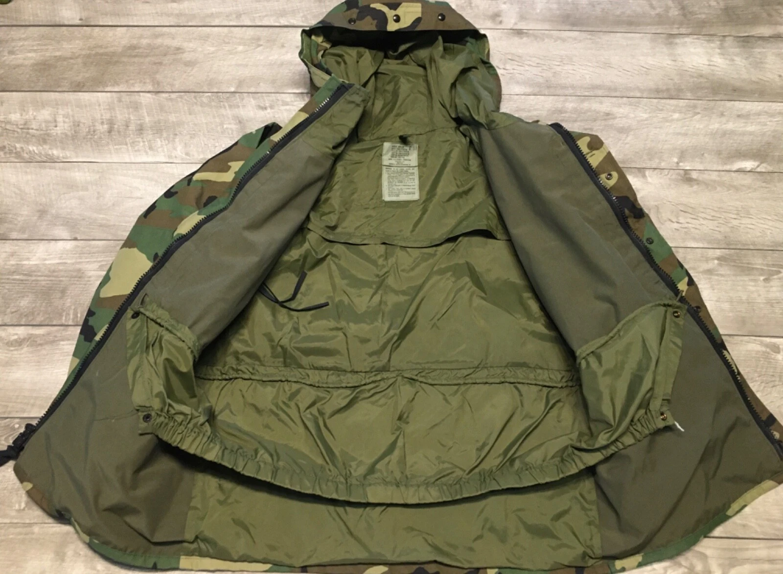 propper-international camo camouflage cold weather vtg jacket