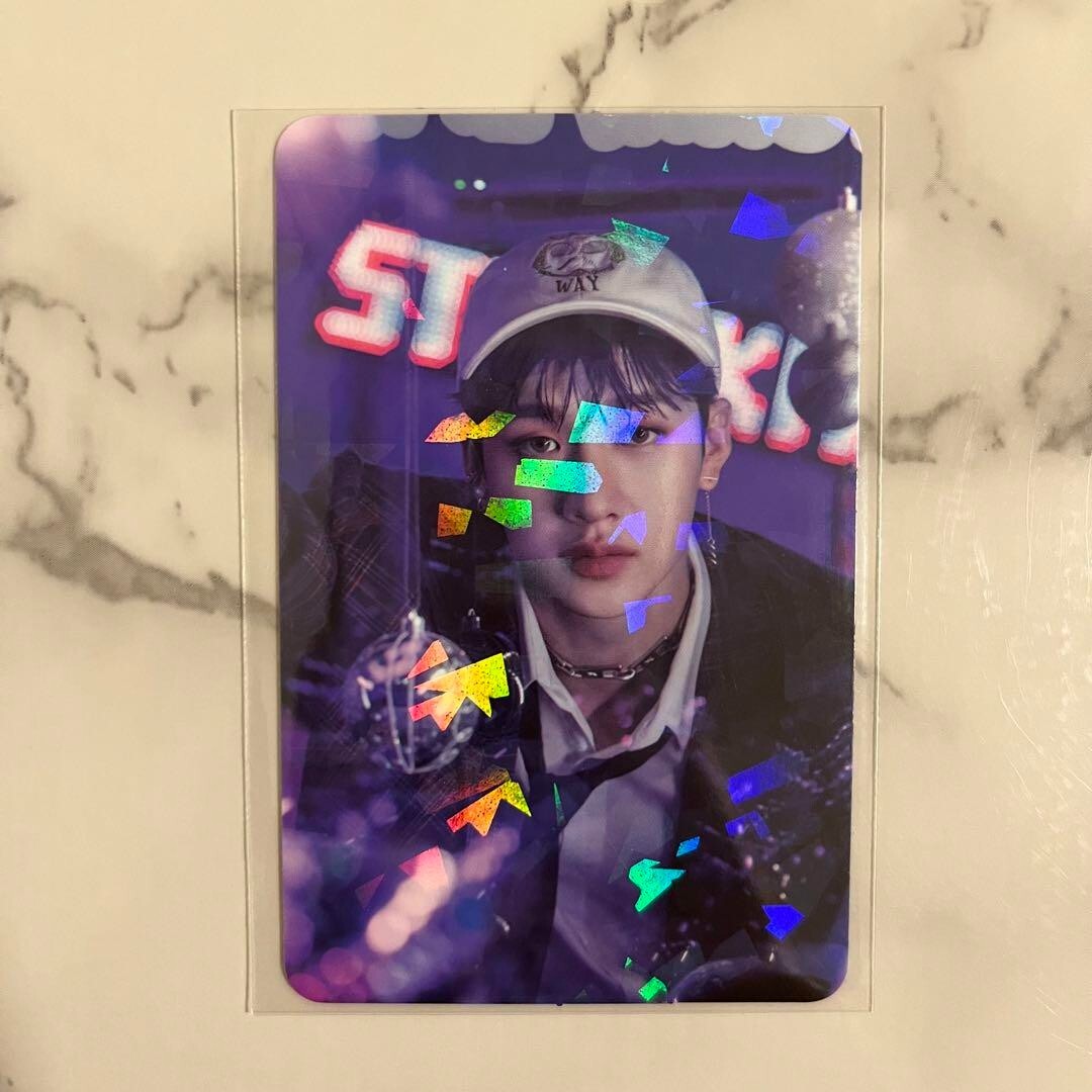 Stray Kids Bang Chan Official Photo Card Set Christmas Evel Stray Kids Bang Chan Official Photo Card Set Christmas Evel