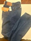 Levi 501 Button Fly Blue Jeans 38 x 36
