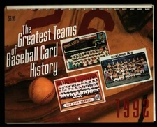 Greatest Teams Baseball History 1992 Sports Memorabilia Calendar 111921WEEM