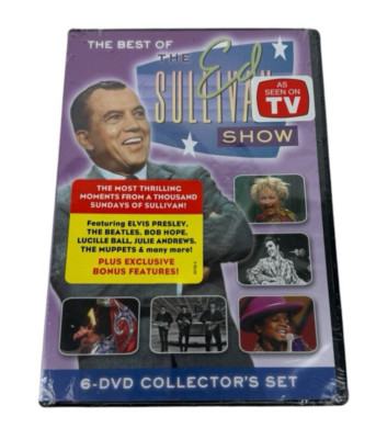 The Best of the Ed Sullivan Show 6 DVD Collector's Set New Sealed