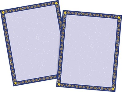 Reach for the Stars Decorative Stationery Computer Paper 100 Sheets 3621