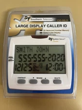 Southern Telecom CID-50LD Large Display Caller ID, Brand New & Sealed