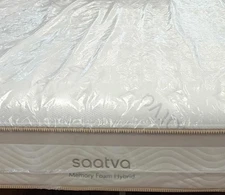 King Saatva Memory Foam Hybrid Mattress
