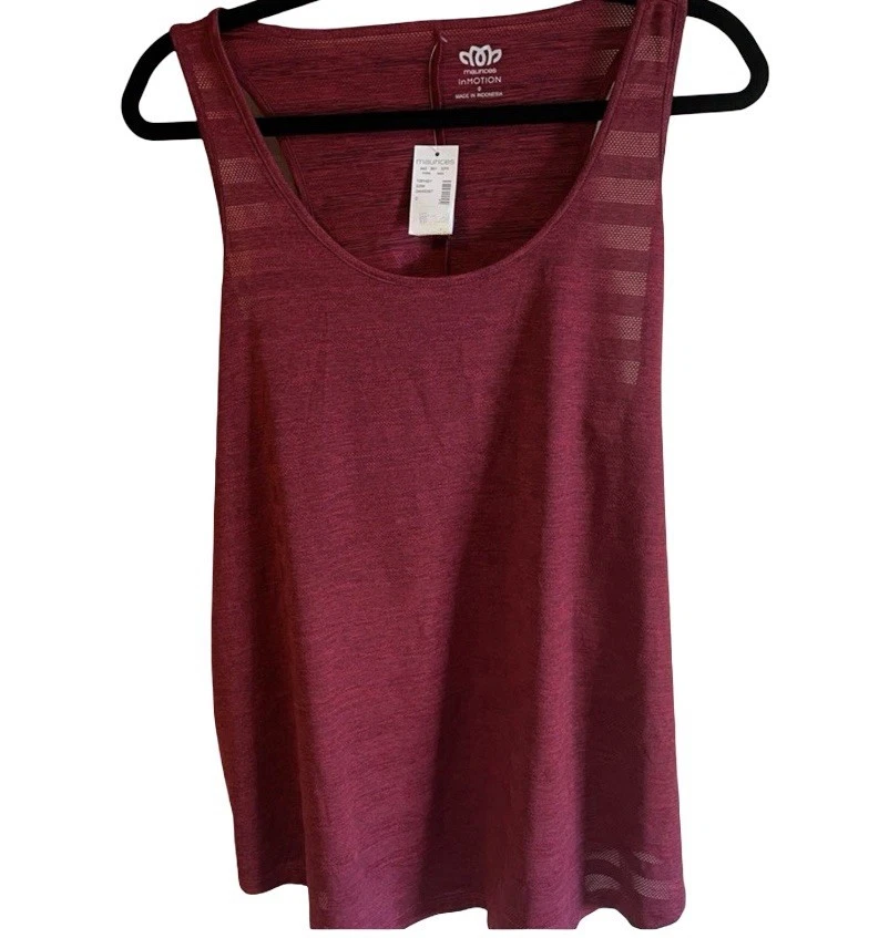 Maurices в движении новый с Ярлыками плюс размер Red Berry активный спортивная майка 3 3 X - Изображение 2 из 4