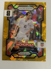 Prizm 2026 Monopoly World Cup Landon Donovan Gold Cracked Ice #48